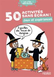 50 activités sans écran ! : jeux et expériences | Lucky, Sophie. Auteur