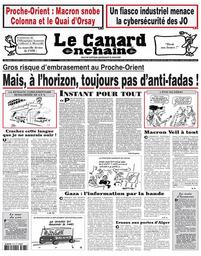 Le Canard enchaîné. 5373, 01/11/2023 | 