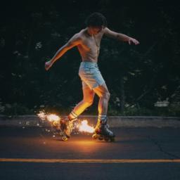 Fireworks & Rollerblades | Boone, Benson